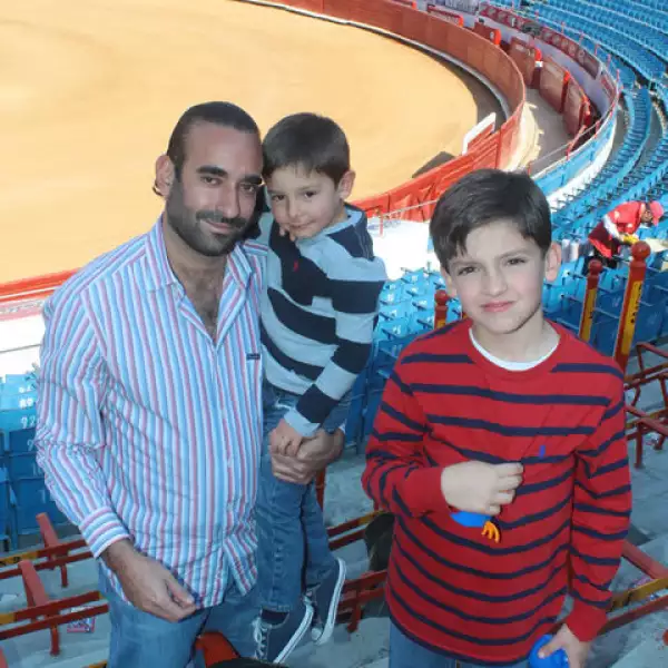 Juan Manuel, Juan Manuel Jr. y Diego Cosío