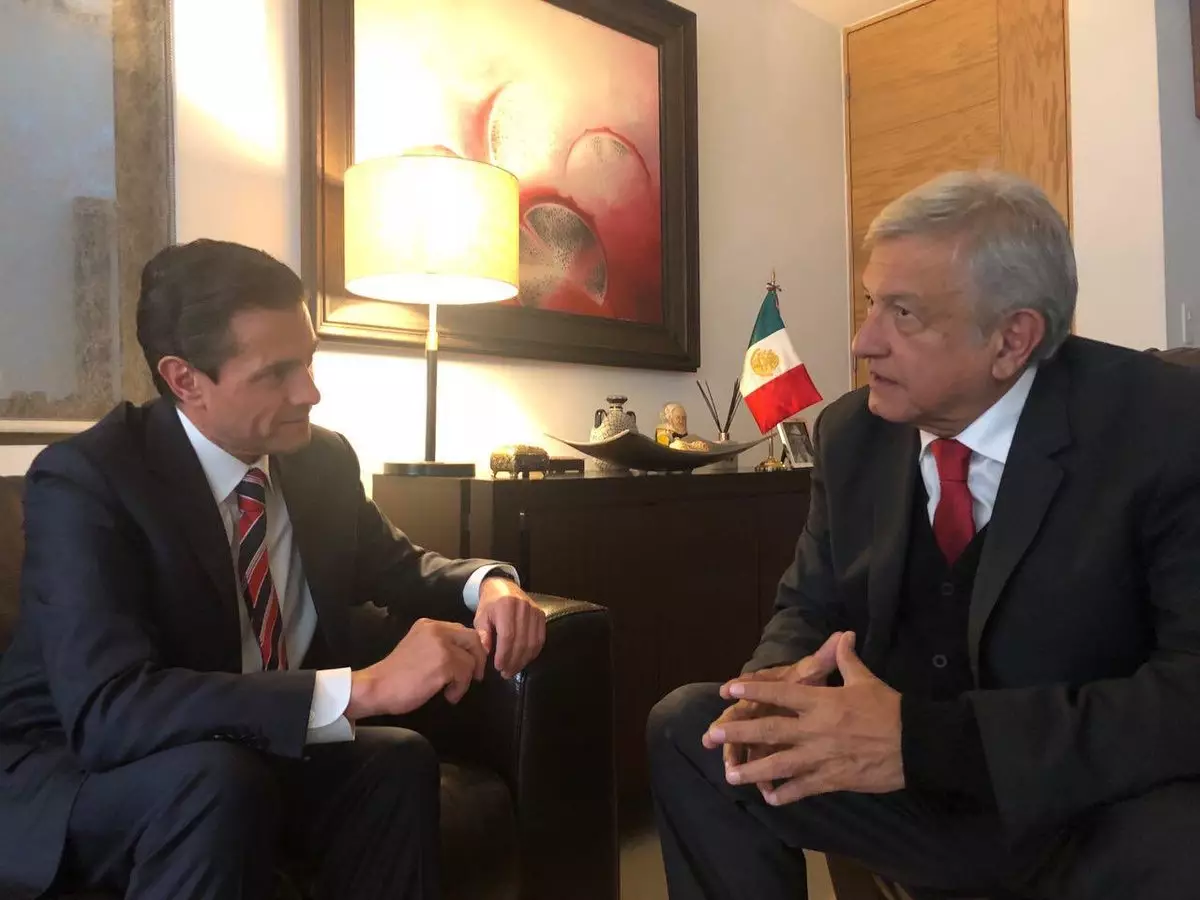 Encuentro AMLO Peña Nieto 