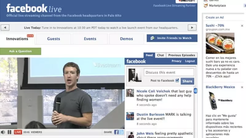 conferencia facebook