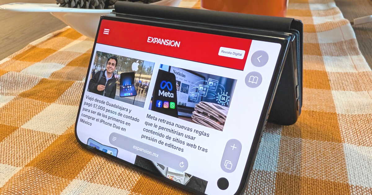 IPHONE DUO: LA PANTALLA QUE NO SE DOBLA, SE DESLIZA