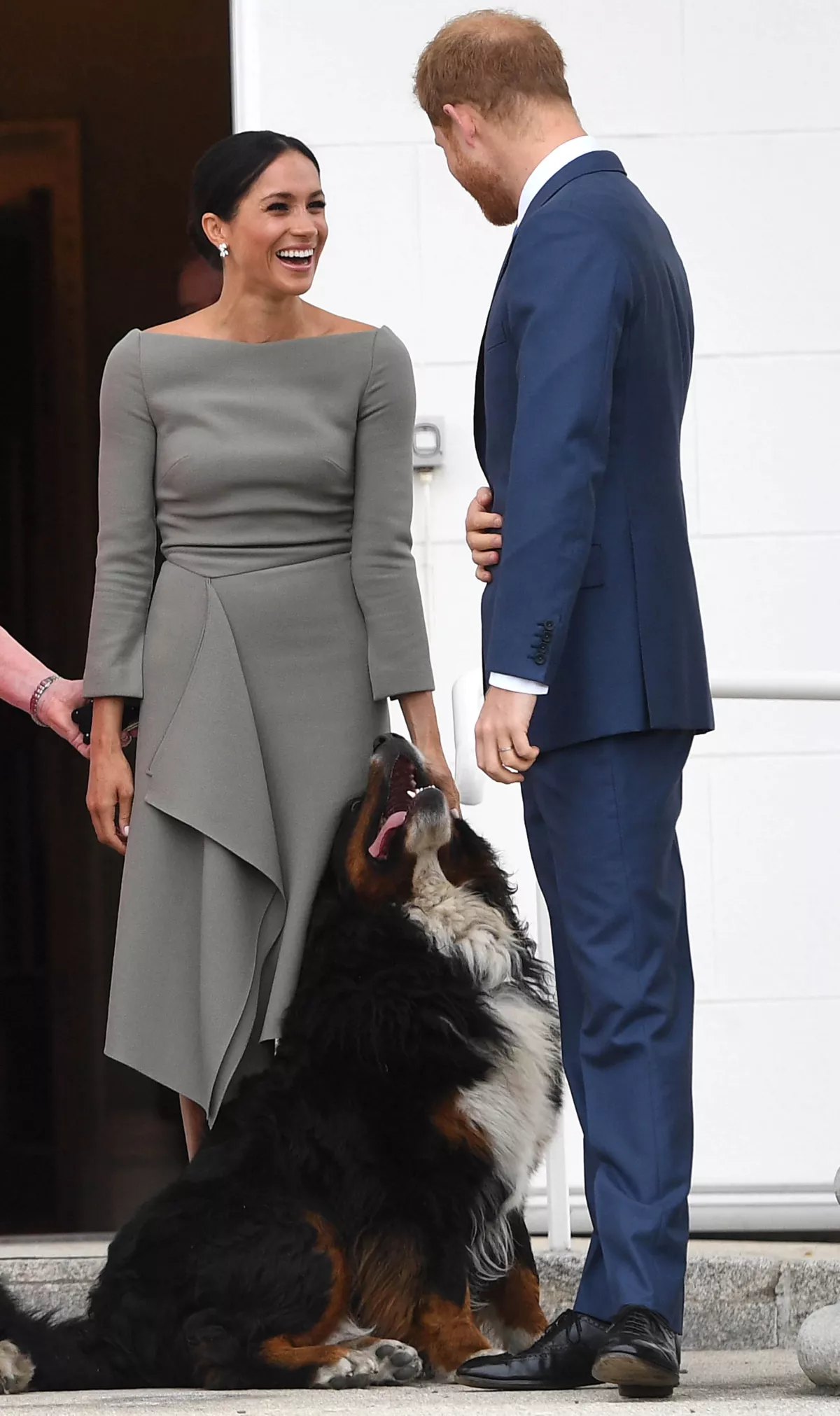 Meghan Markle y el príncipe Harry 