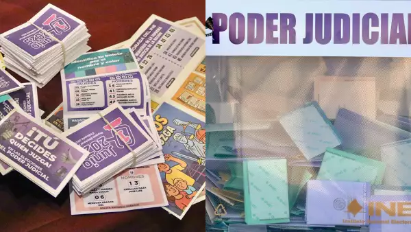 Nuevos jueces y magistrados burlan la ley: salen en acordeones, los multan, pero ganan elección