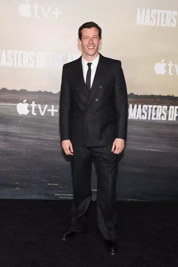 Callum Turner en la premiere de Masters Of The Air.