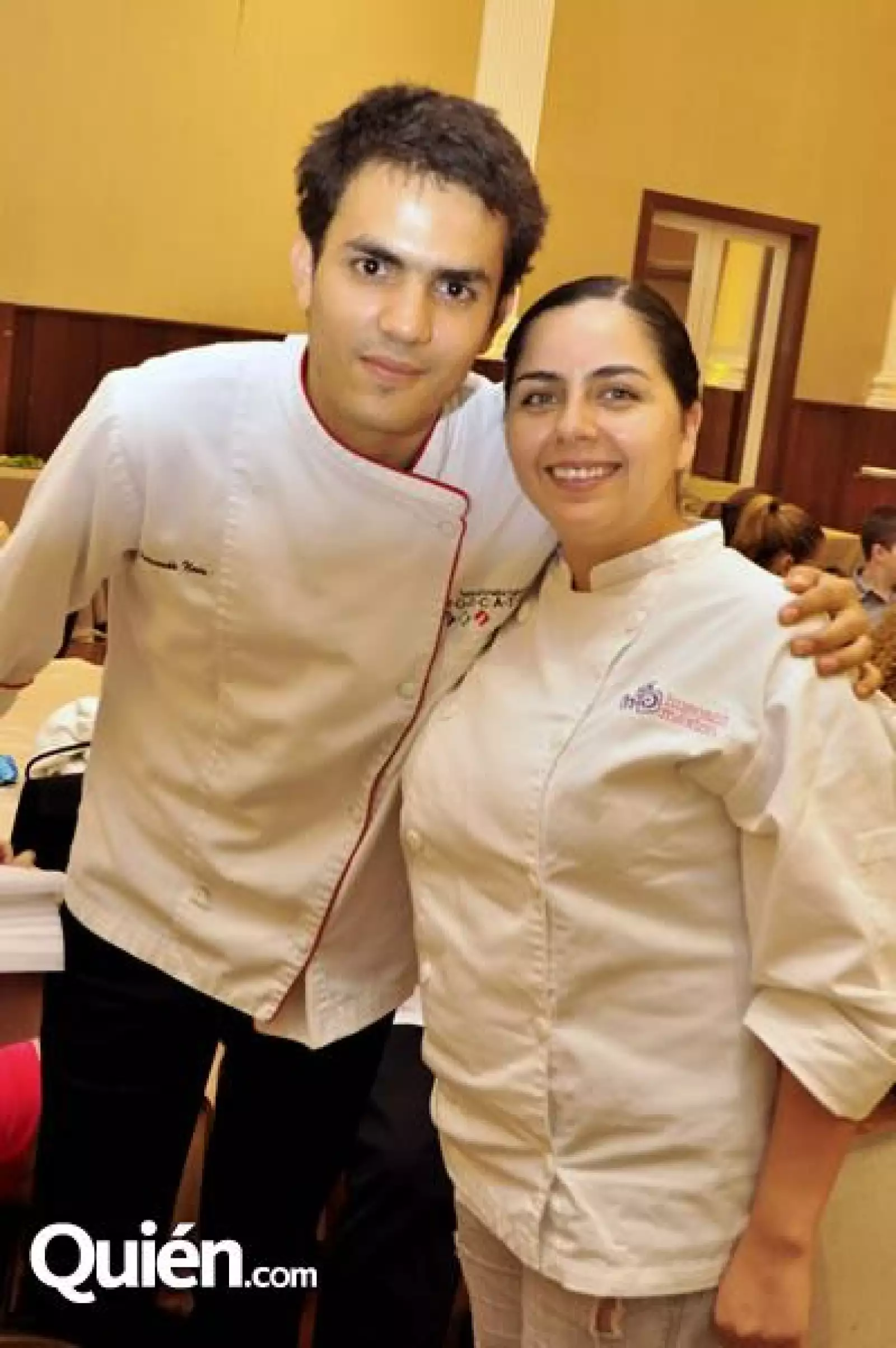 Fernando Nava y Chef Luisa González