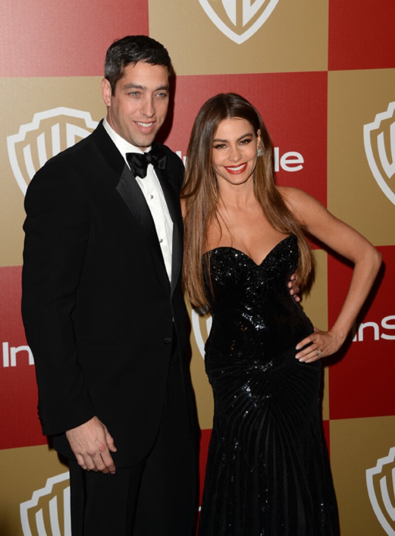 Sofía Vergara y su prometido, Nick Loeb.