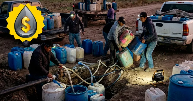 El huachiol repunta este año con más de 2,500 tomas clandestinas