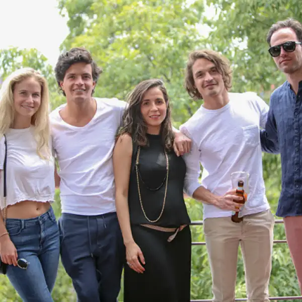 Ariel Karro, Bernardo Pérez Rojas, Berta Pérez Rojas, Gerardo Pérez Rojas y Mario Nadal
