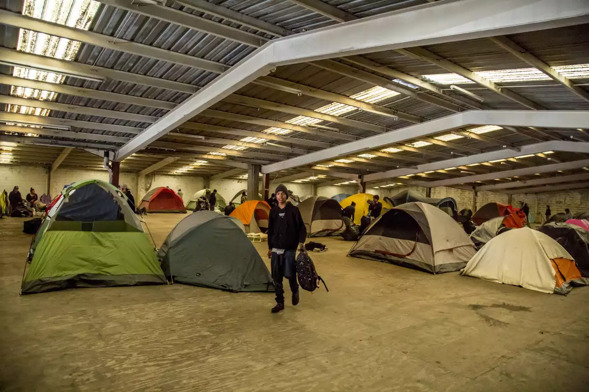 Migrantes centroamericanos EU Tijuana