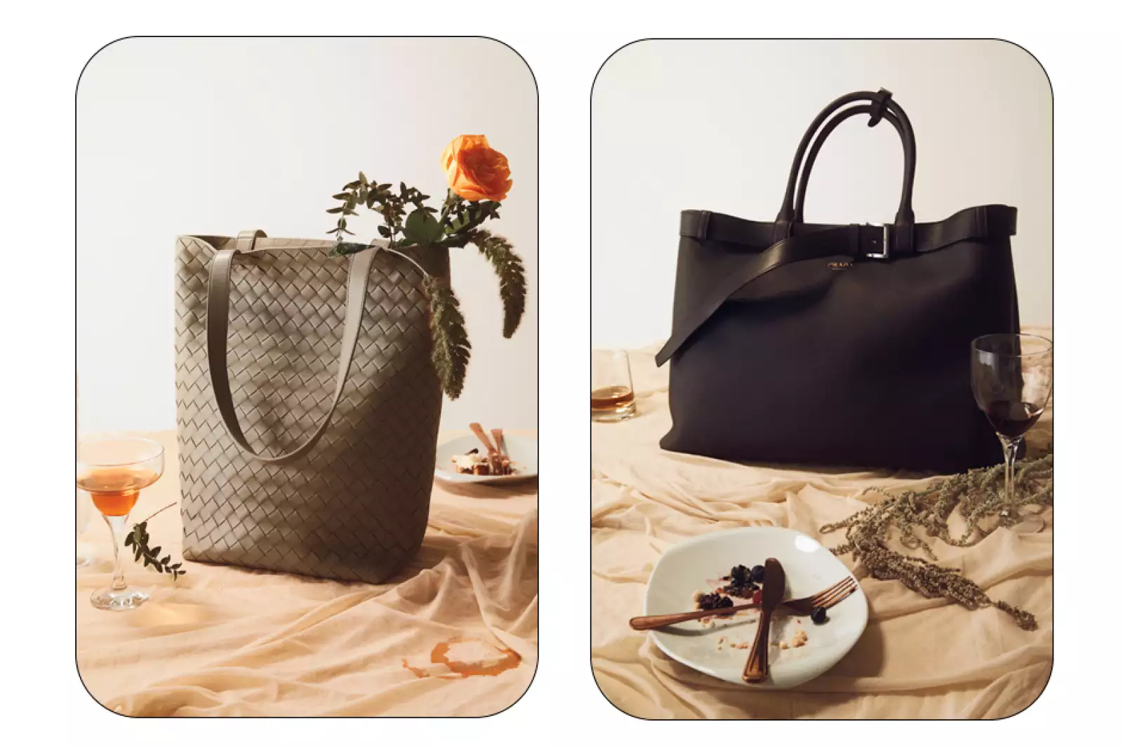 Fotos de dos bolsos para hombre