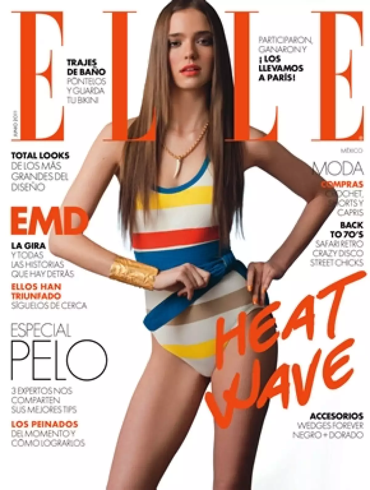 En la nueva edición de la revista ELLE aprenderás a peinarte de tres formas diferentes -y espectaculares- en estos días de calor.