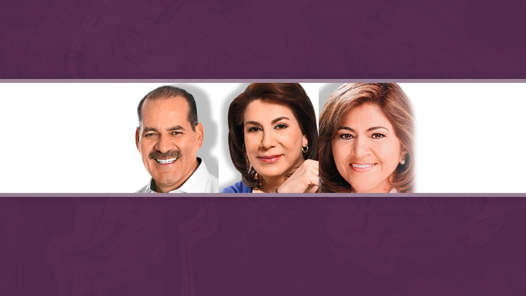 Martín Orozco, Lorena Martínez y Nora Ruvalcaba.