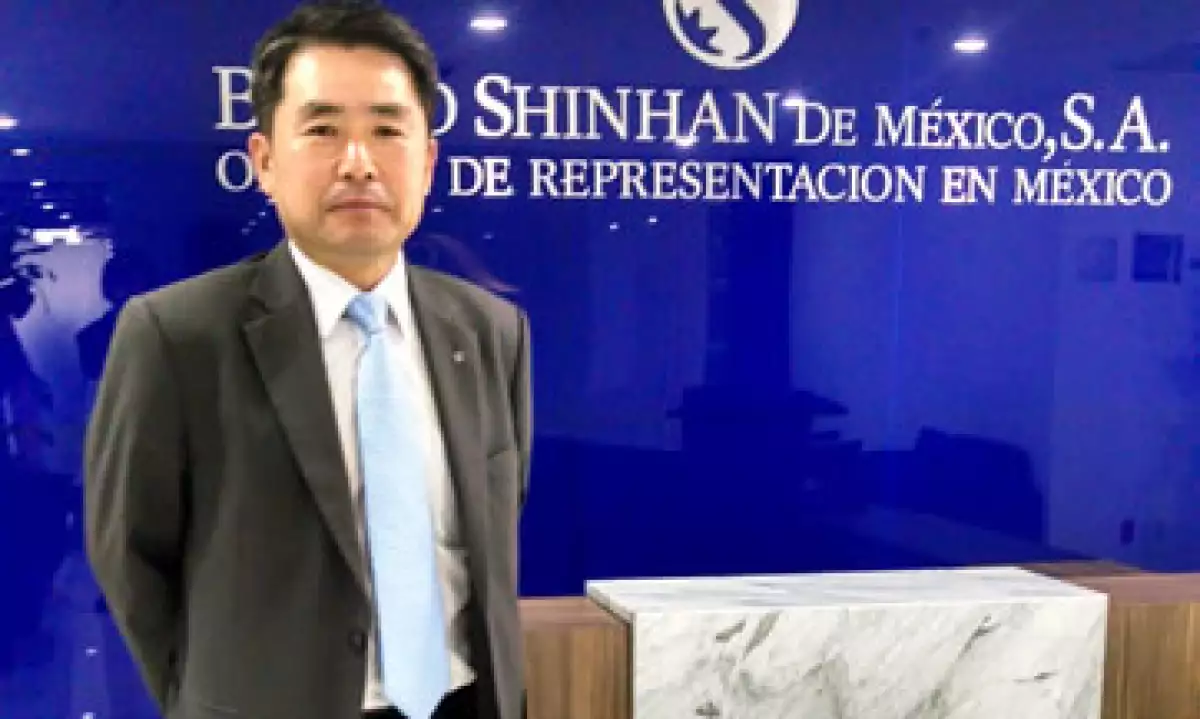 Shinhan Bank de México estará bajo el mando de E.K. Choi.(Foto: Adrián Estañol )