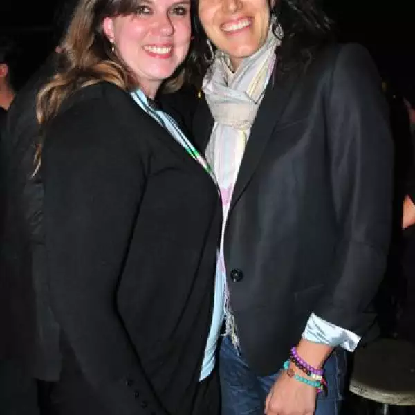 Alicia Alarcón y Viviana Mahbub