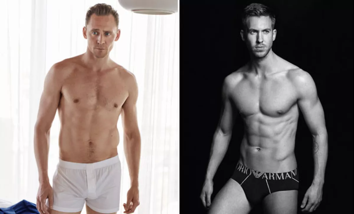 Tom posó para W Magazine, mientras Calvin es la imagen de Emporia Armani.