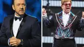 Elton John y Kevin Spacey