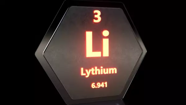 Países con más reservas de litio (Ilustración del elemento químico Litio)