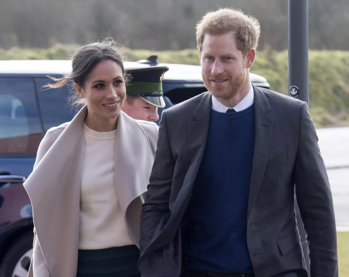 Meghan Markle y el príncipe Harry