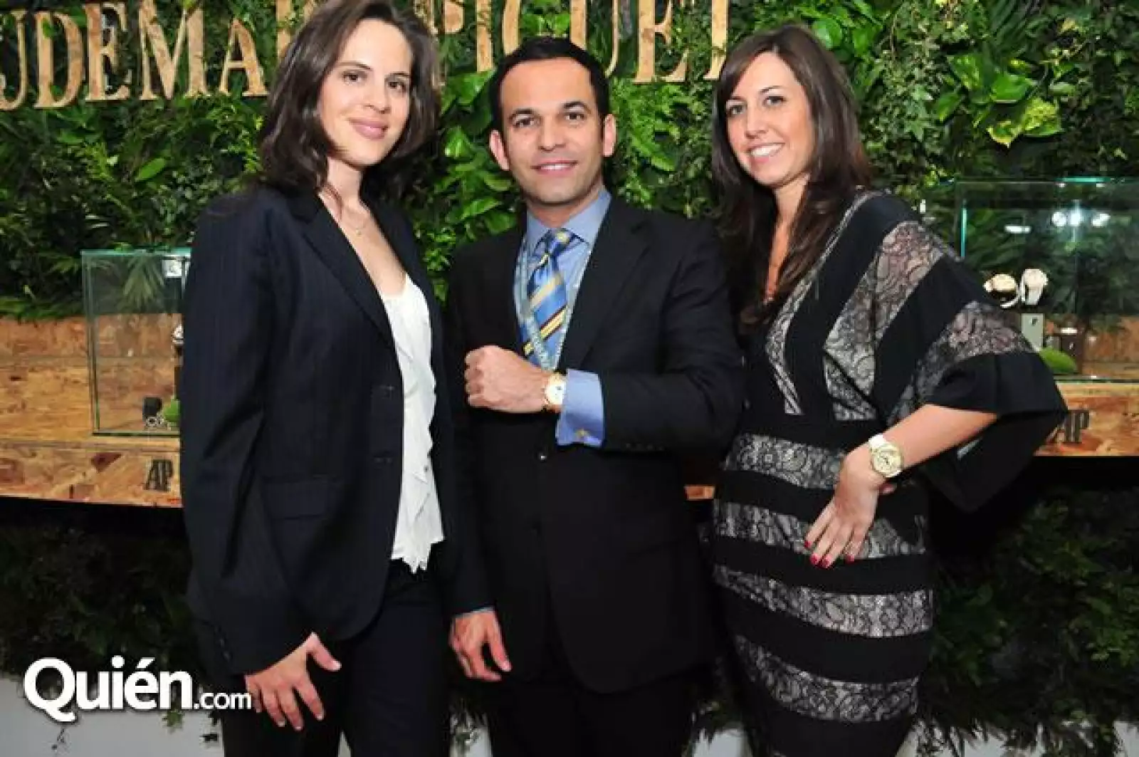 Marie Chaisson,Juan Carlos Suárez y Natalia Rotman