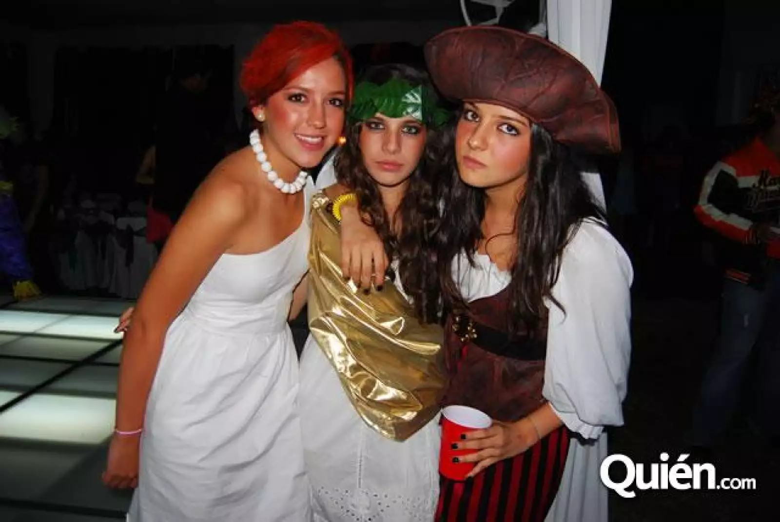 Fiesta de disfraces de parejas