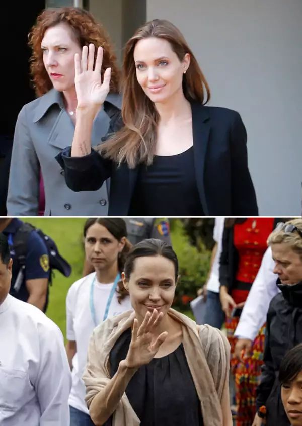 A partir de 2014 Angelina comenzó a perder peso drásticamente, por lo que la teoría del transtorno límite de personalidad podría ser cierto.