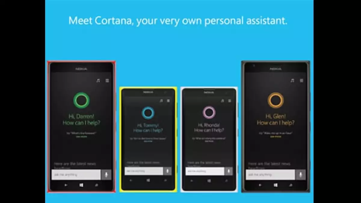 Cortana smartphone Microsoft