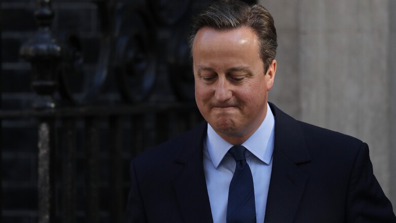 El primer ministro David Cameron anunció su dimisión tras la victoria del Brexit. El cargo volverá a ser ocupado en octubre.