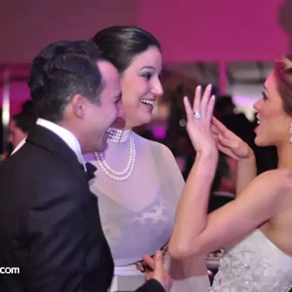 Alejandro Carlín,Mimi González y Carolina de Bichara