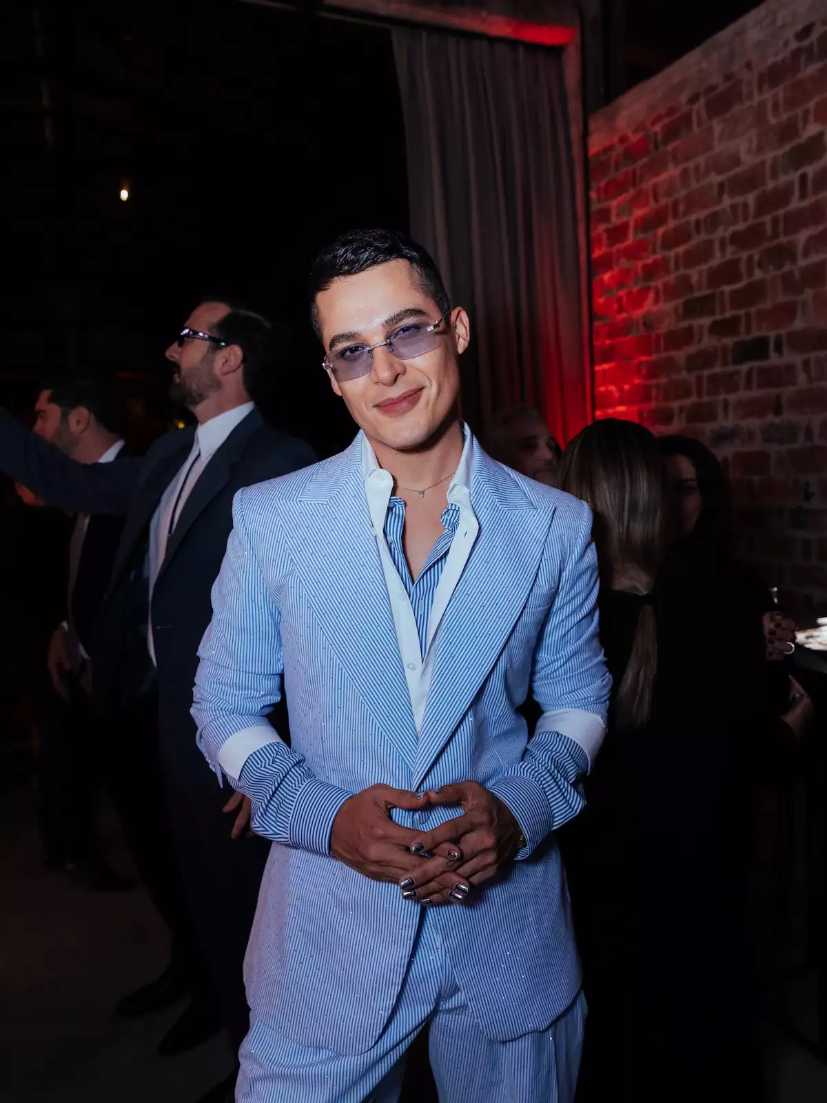 Luis Torres, galardonado en la categoría de "Mentes disruptivas", presentada por cerveza Modelo.