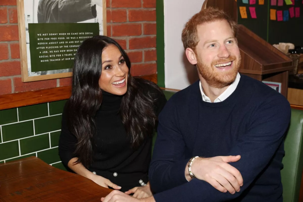 Meghan Markle y el príncipe Harry