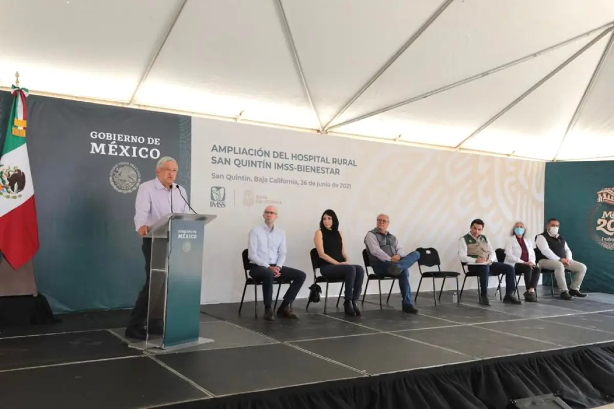 AMLO en San Quintín, Baja California 