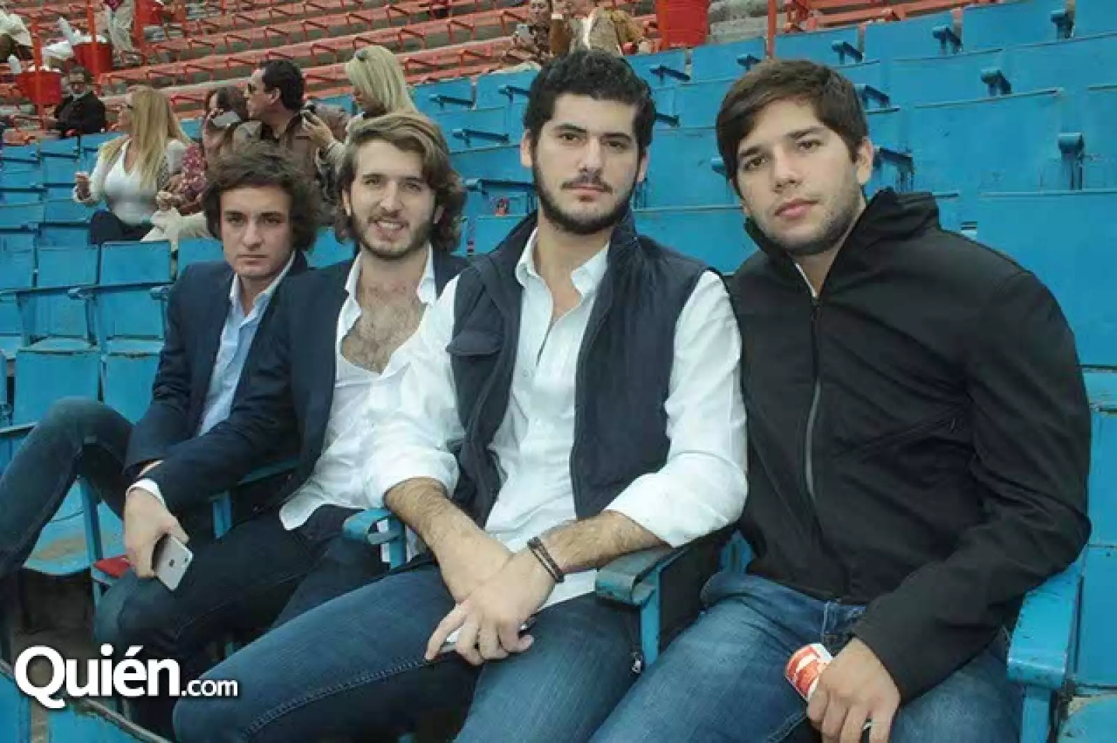 Arsenio Gómez,Fernando Muñoz,Jenaro Rodríguez y Mauricio Rivas