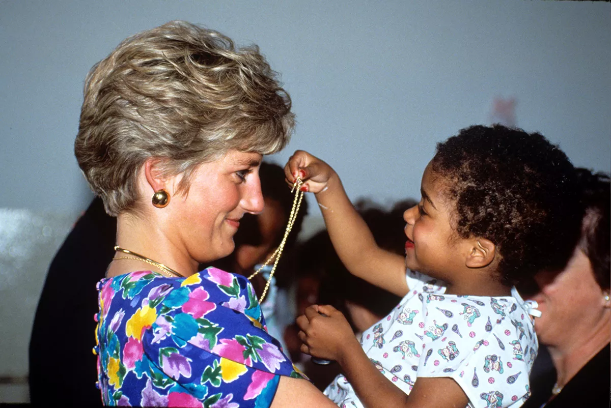 British royals on a royal tour of Brazil - Apr 1991