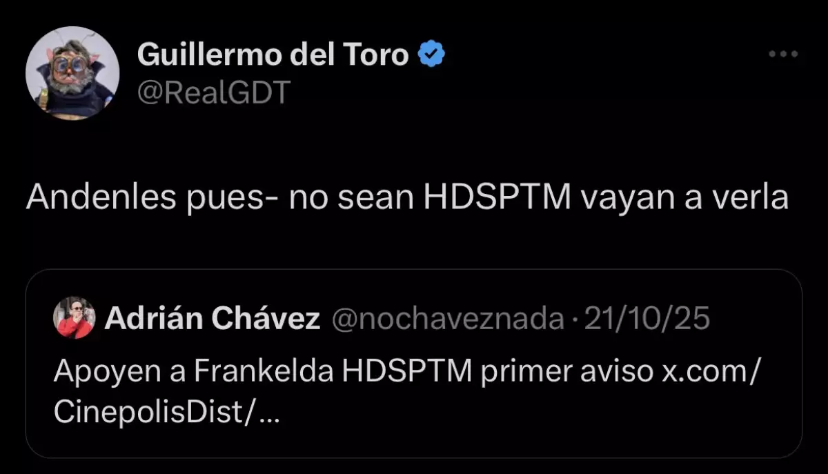 Tweet-Guillermo-del-Toro