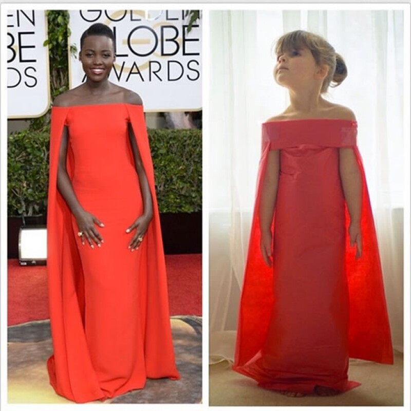 Mayhem en el `Ralph Lauren´ de Lupita Nyong´o.