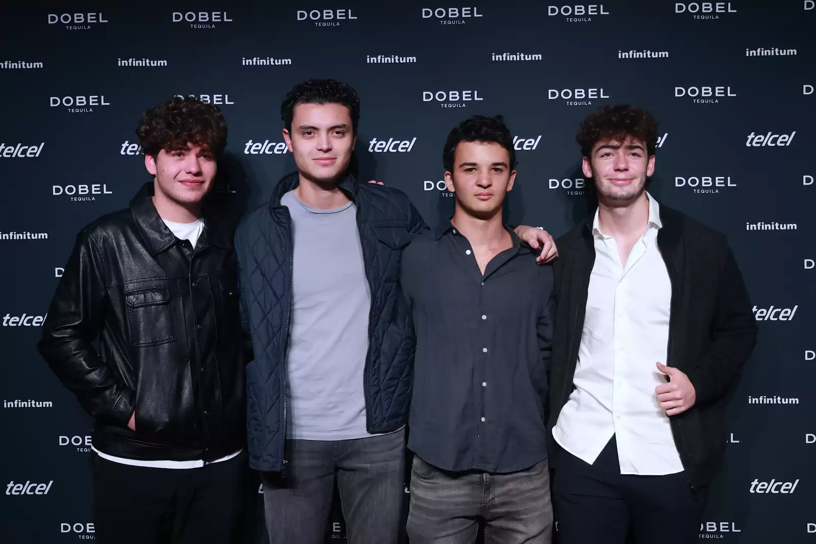 Mikel Slim , Eduardo Bañuelos , Franco Slim y Diego Autrey 