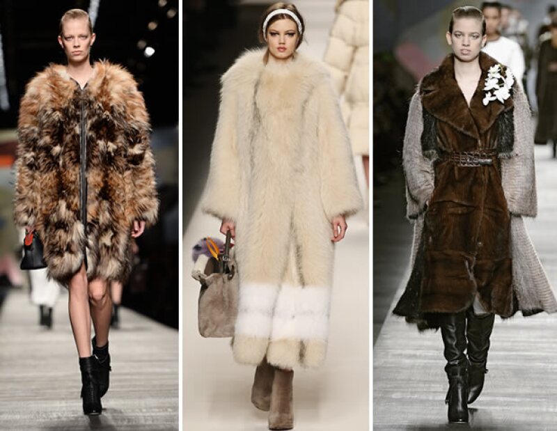 La primera colección de Fendi en Alta Costura.
