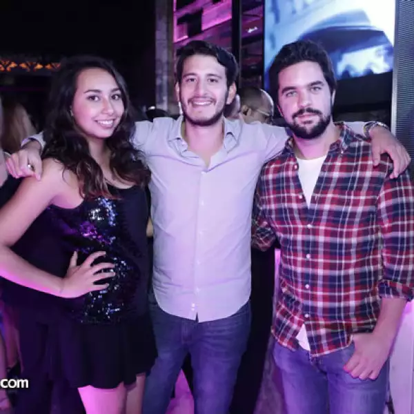 Daniela Garrido, Javier Hernández y Andrés Chávez