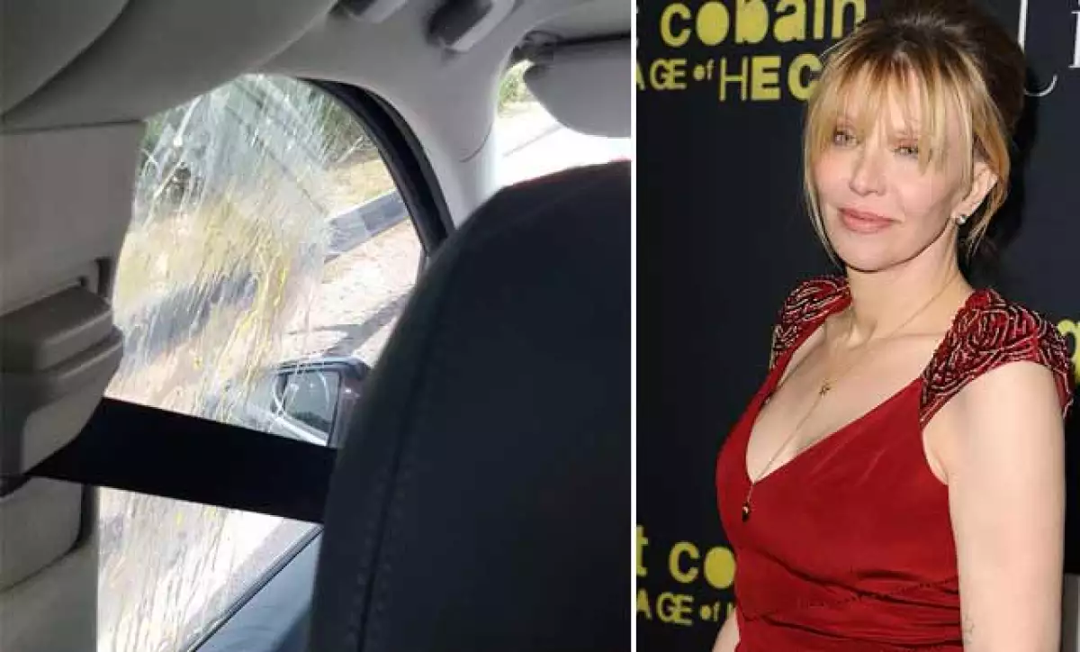 La cantante acaba de salir de la protesta con ayuda de unos motociclistas, después de que golpearan su taxi y trataran de llevarse como rehén al chofer.