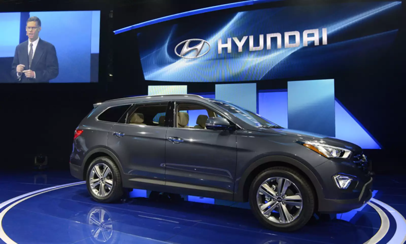 Los visitantes podrán ver el nuevo Hyundai Santa Fe 2013.