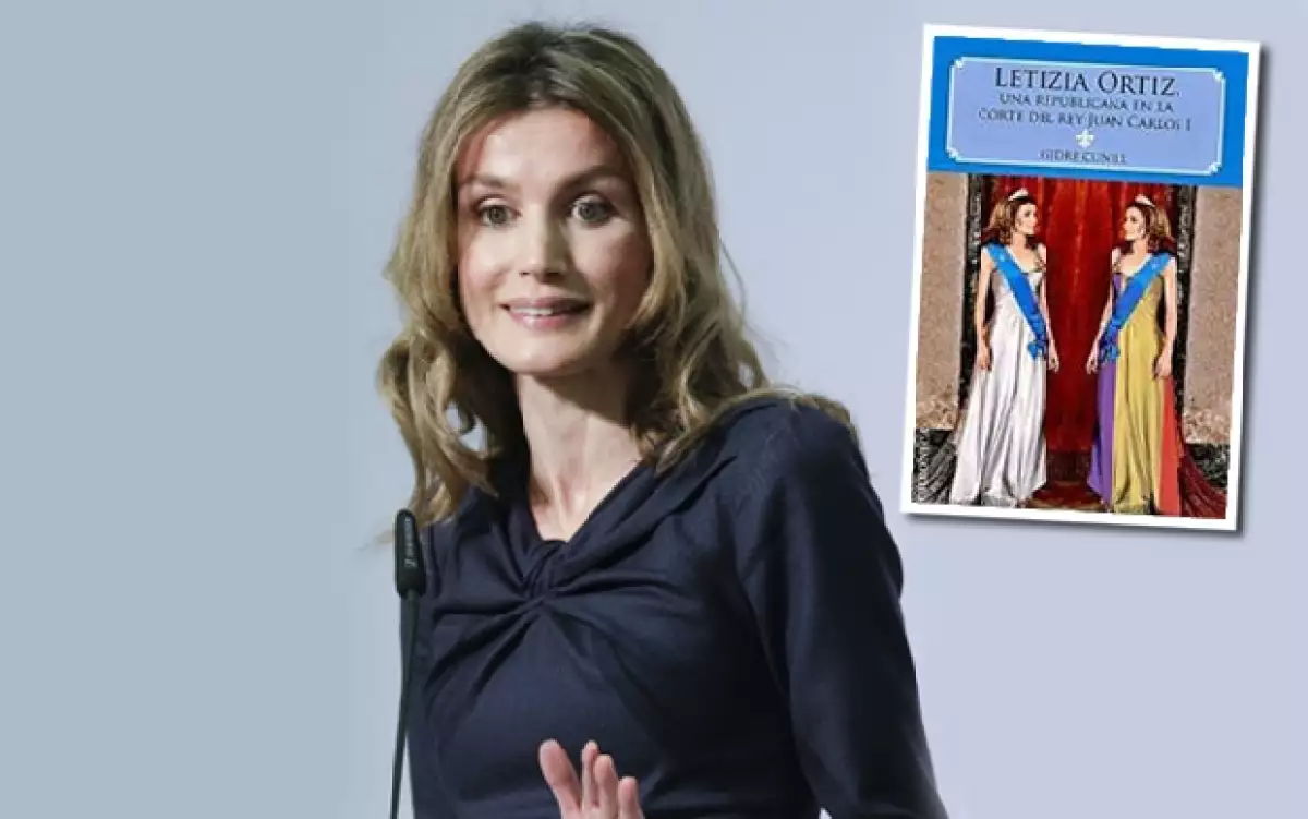 Tal vez estas nuevas revelaciones sobre la futura reina de España hagan que la Casa Real retiemble. En la foto de la portda se aprecia Letizia con un vestido cuyos colores son los del partido republicano (der).