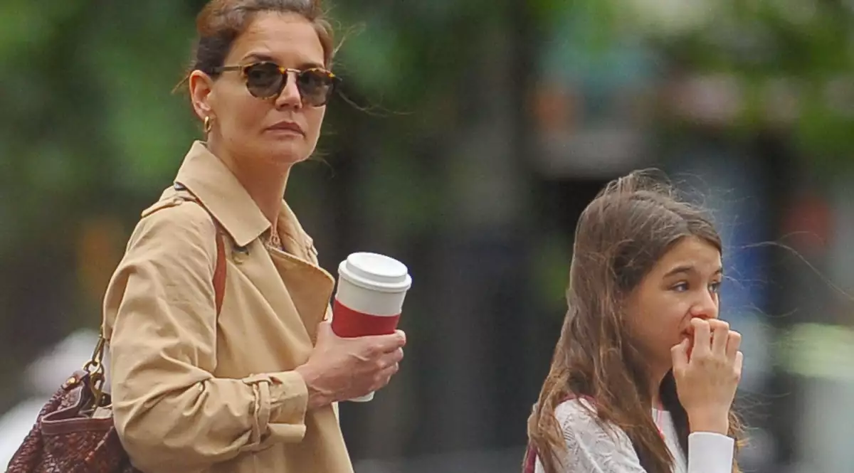 Katie Holmes and Suri Cruise out and about, New York, USA - 11 Jun 2019
