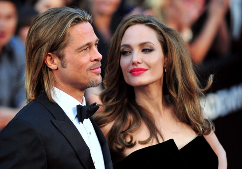 Brad Pitt logró que Angelina sentara cabeza y ambos formaran una familia.