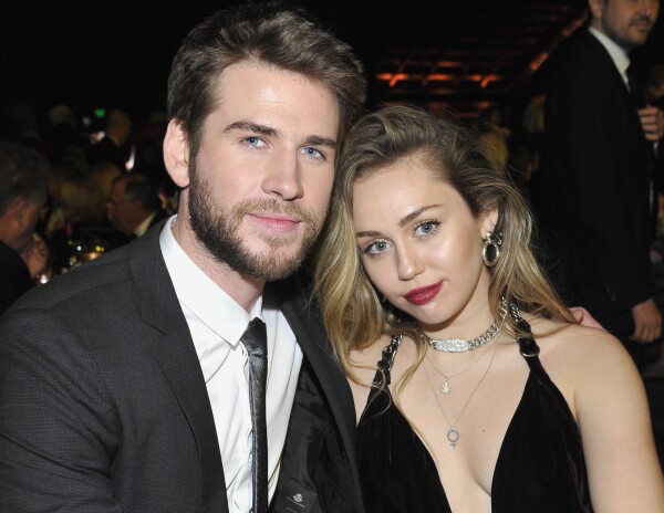 Liam Hemsworth y Miley Cyrus