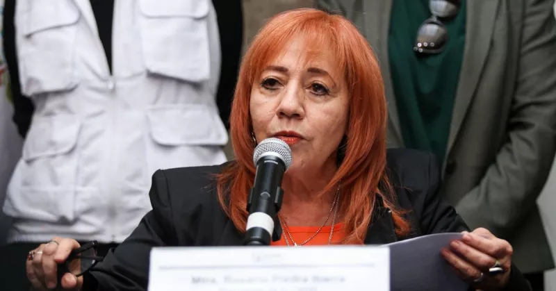 Rosario Piedra Ibarra, titular de la Comisión Nacional de Derechos Humanos