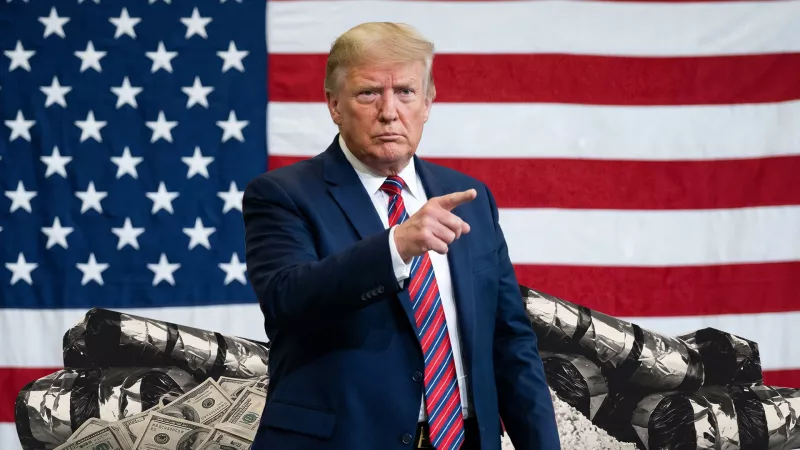 Guerra contra cárteles es la bandera electoral de Trump