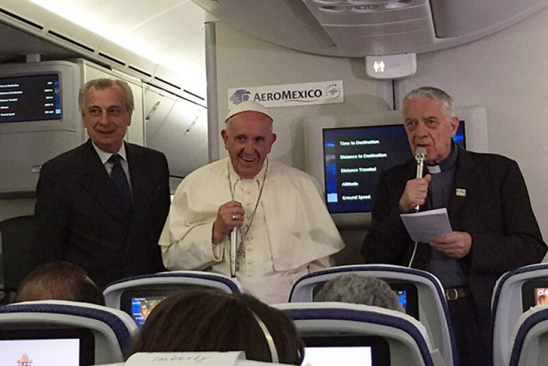 El Papa finalizó este miércoles su visita por México.