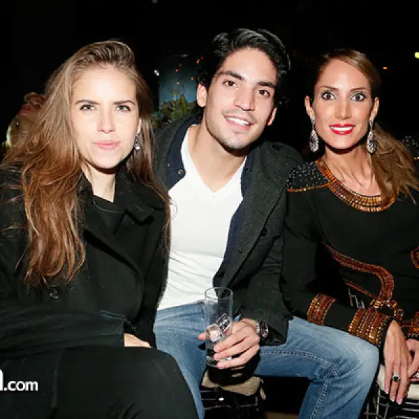 Paulina Barrios, Sebastián Moncada y Cecilia Moncada