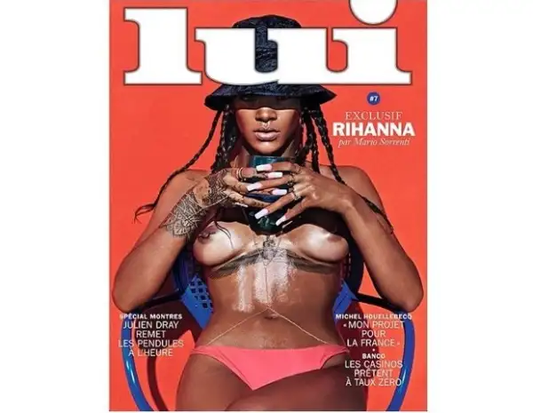 Rihanna fue tan hot que llegó a ser censurada.