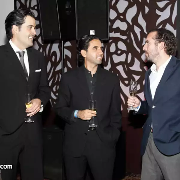 Eduardo Lebrija,Bruno Galván y Santiago Lebrija