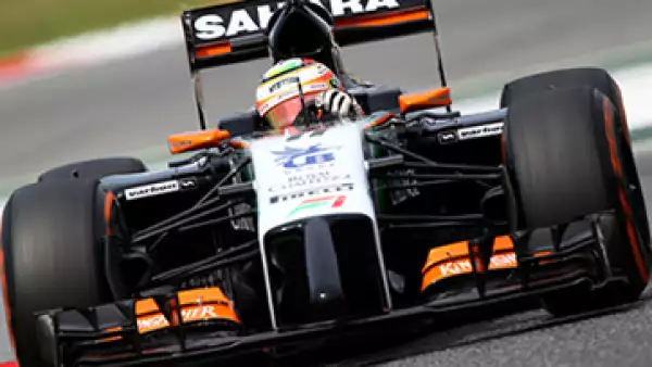 El mexicano Sergio Pérez corre con la escudería Force India. (Foto: Getty Images)